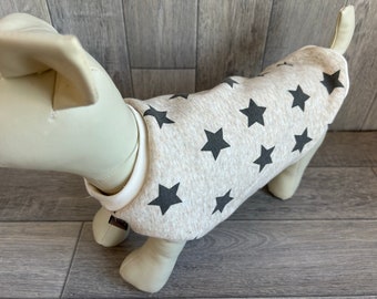 Dog sweater stars back length 30