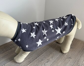 Dog sweater stars back length 40