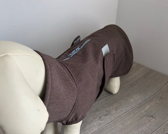 Softshell Hundemantel braun