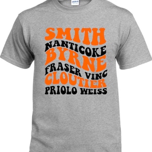 Smith Byrne Nanticoke Priolo Lacrosse T-shirt  - Short Sleeve - Gray Tshirt - Buffalo Lacrosse