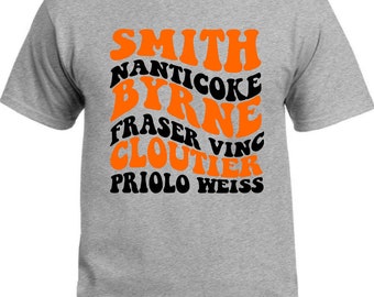 Smith Byrne Nanticoke Priolo Lacrosse T-shirt  - Short Sleeve - Gray Tshirt - Buffalo Lacrosse