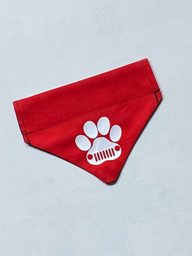 Jeep Wave Pet Bandana Paw Wave Jeep Wrangler Bandana Etsy
