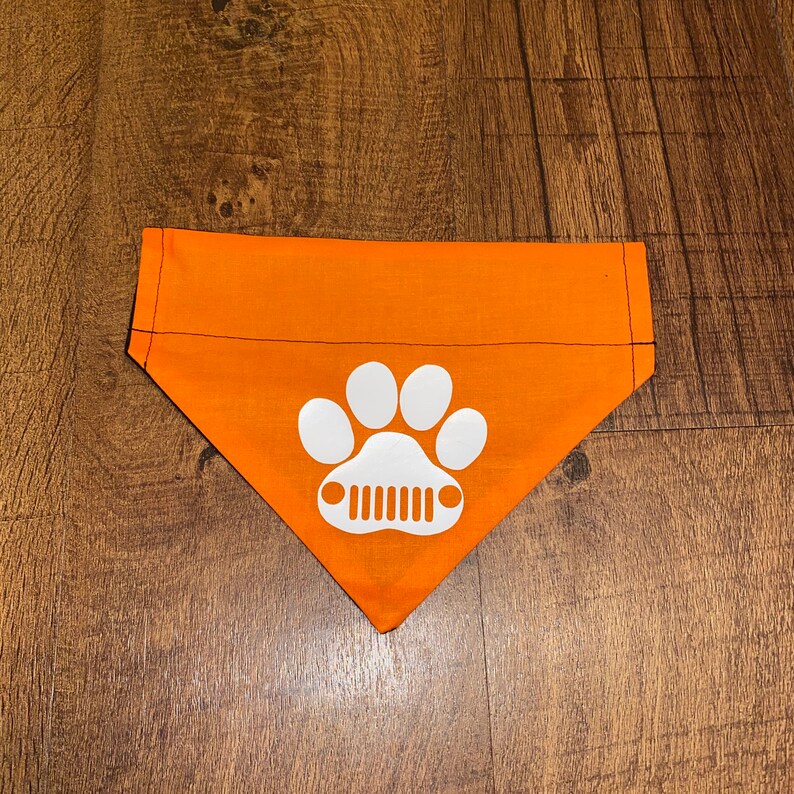 Jeep Wave Pet Bandana Paw Wave Jeep Wrangler Bandana Etsy