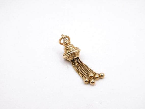 Antique Victorian 9ct. Yellow Gold Five Foxtail T… - image 2