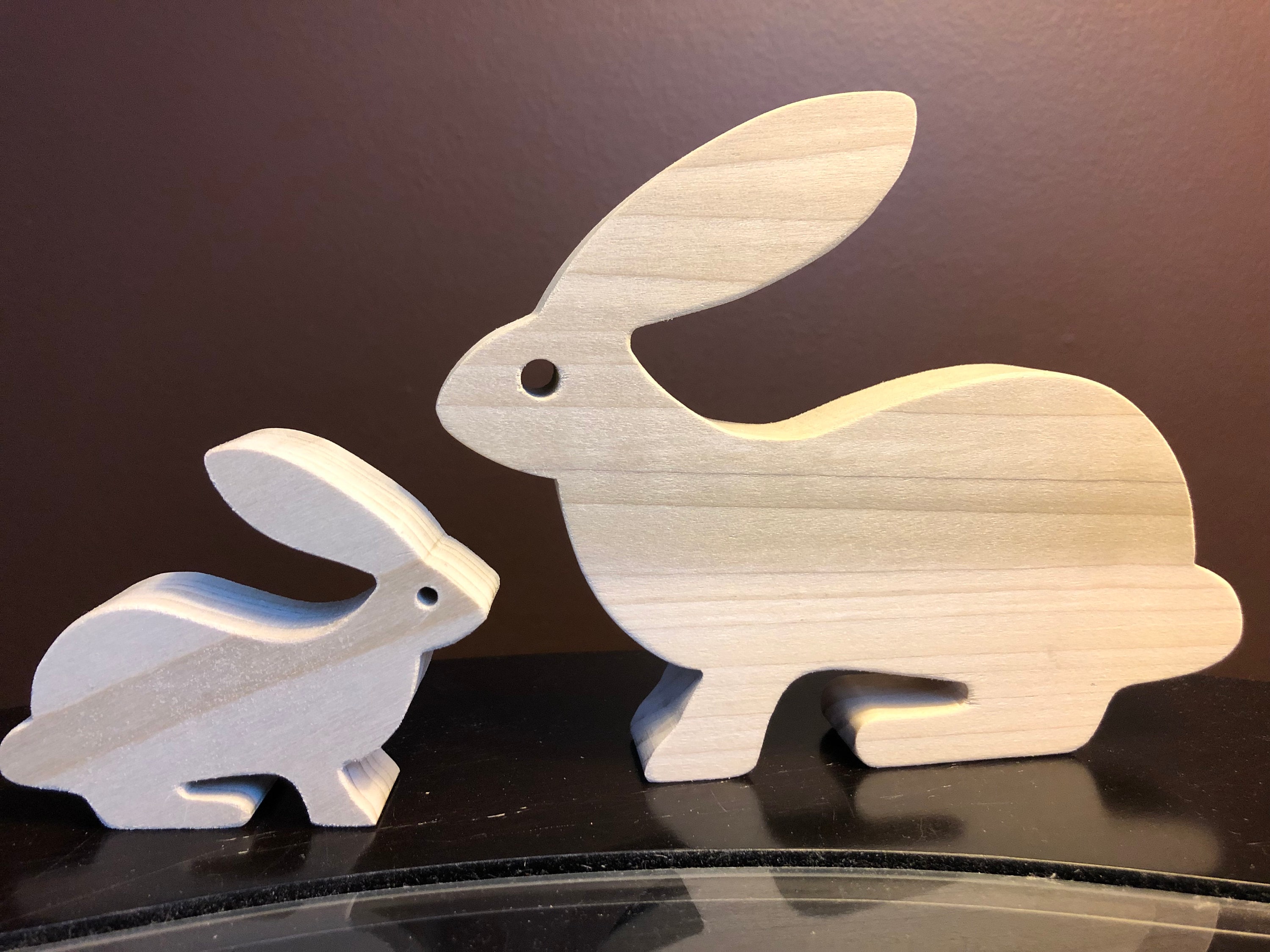Wood Rabbits Scroll Saw Patterns Etsy Canada