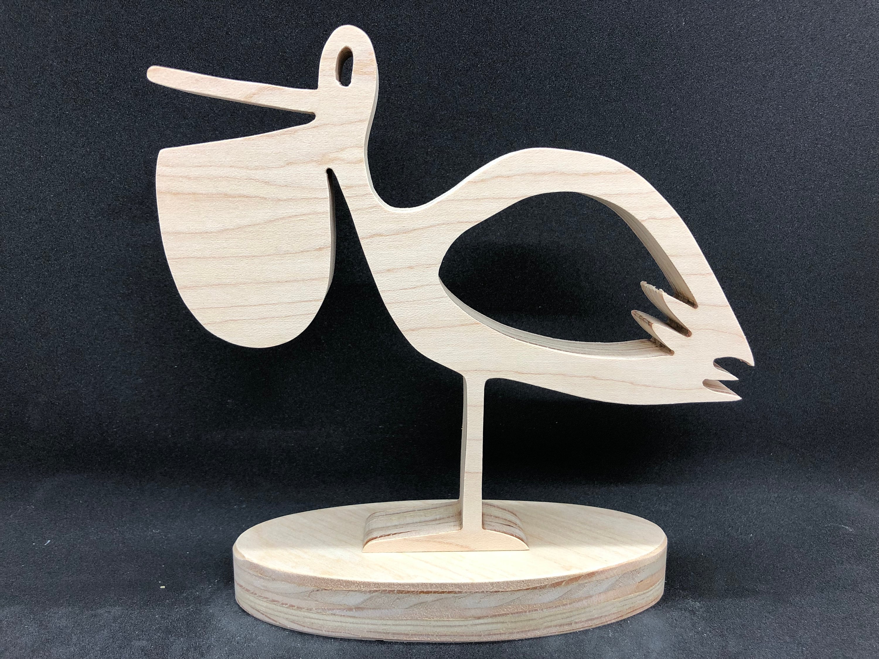 Shelf Bracket Pelican Bird - Laser Cut Out Unfinished Wood Craft Shape SHLF9 Shelf Bracket Pelican Bird - Laser Cut Out Unfinished Wood Craft Shape SHLF9