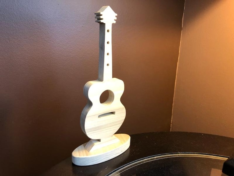 Wood Guitar Scroll Saw Pattern Etsy