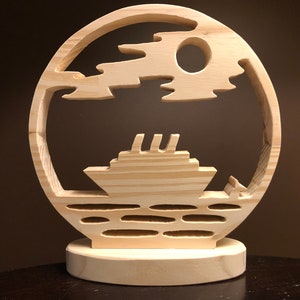 Out at Sea Scroll Saw Pattern