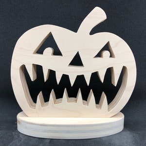 Halloween Pumpkin Scroll Saw Pattern
