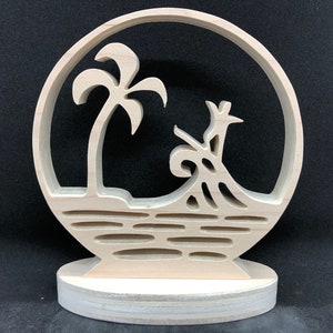 Surf Island Scroll Saw Pattern