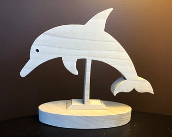 Wood Dolphin Scroll Saw Pattern