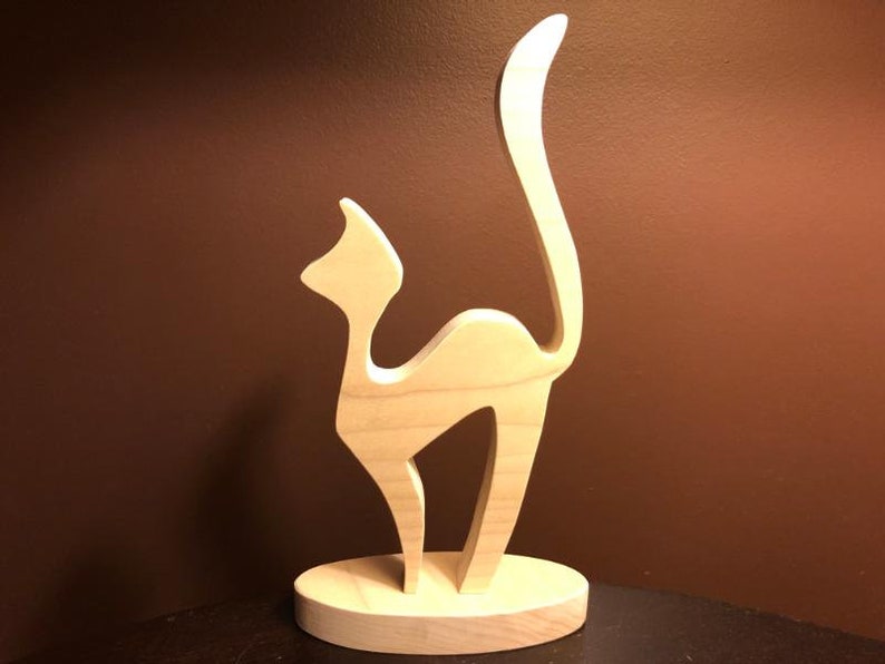 Wood Cat Scroll Saw Pattern Etsy