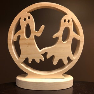 Scared Ghosts Scroll Saw Pattern