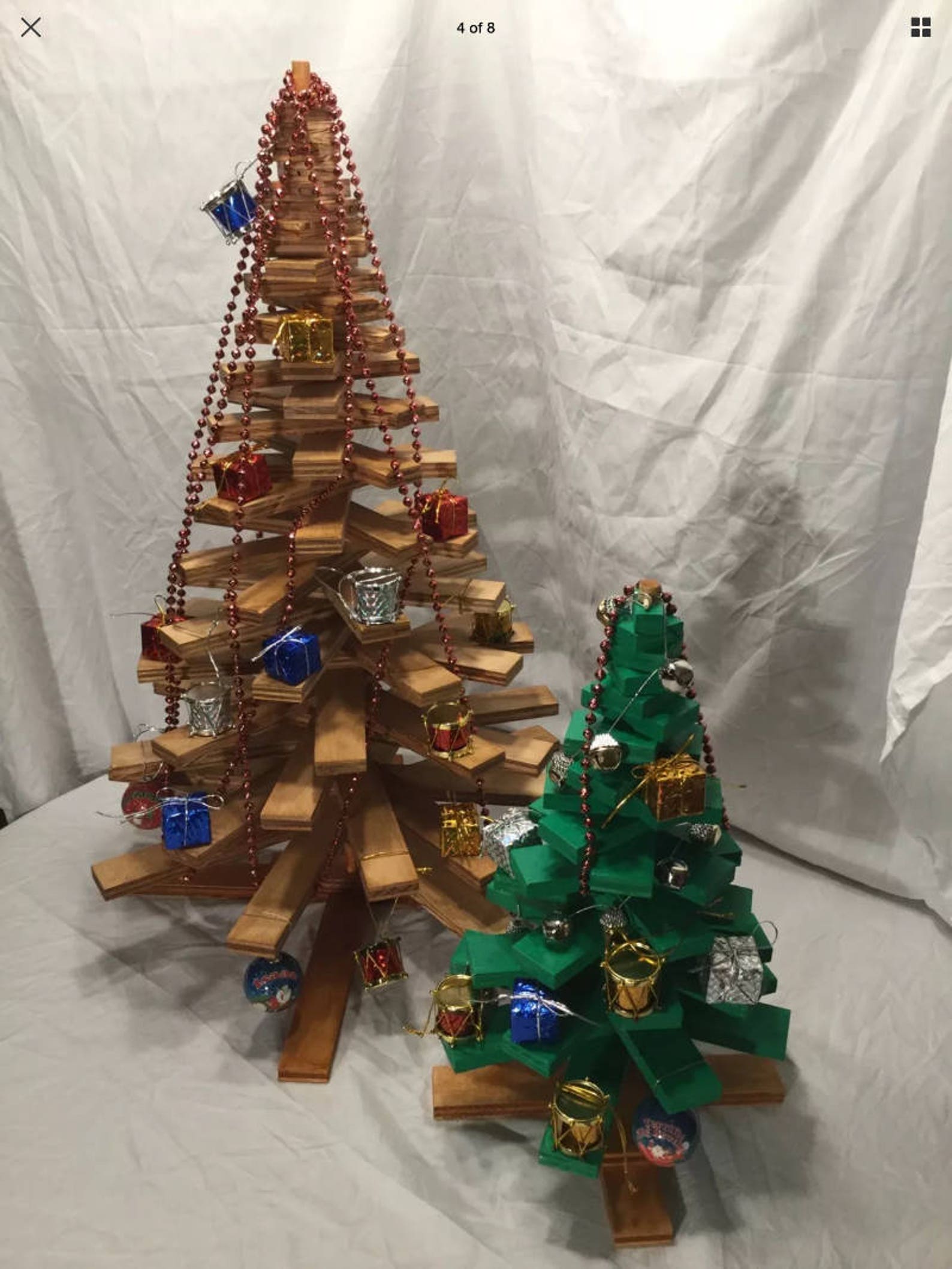 Wooden Christmas Tree Plans Etsy