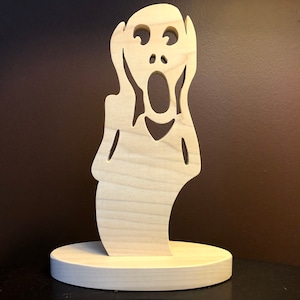 The Scream Scroll Saw Pattern