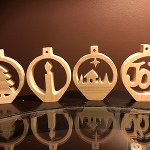 12 Christmas Ornaments Scroll Saw Patterns