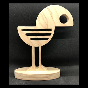 Abstract Bird Scroll Saw Pattern