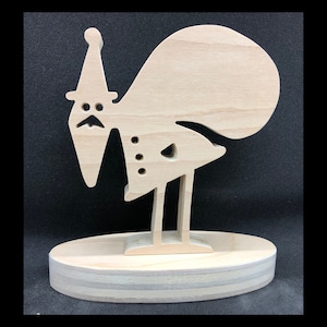 Santa Scroll Saw Pattern