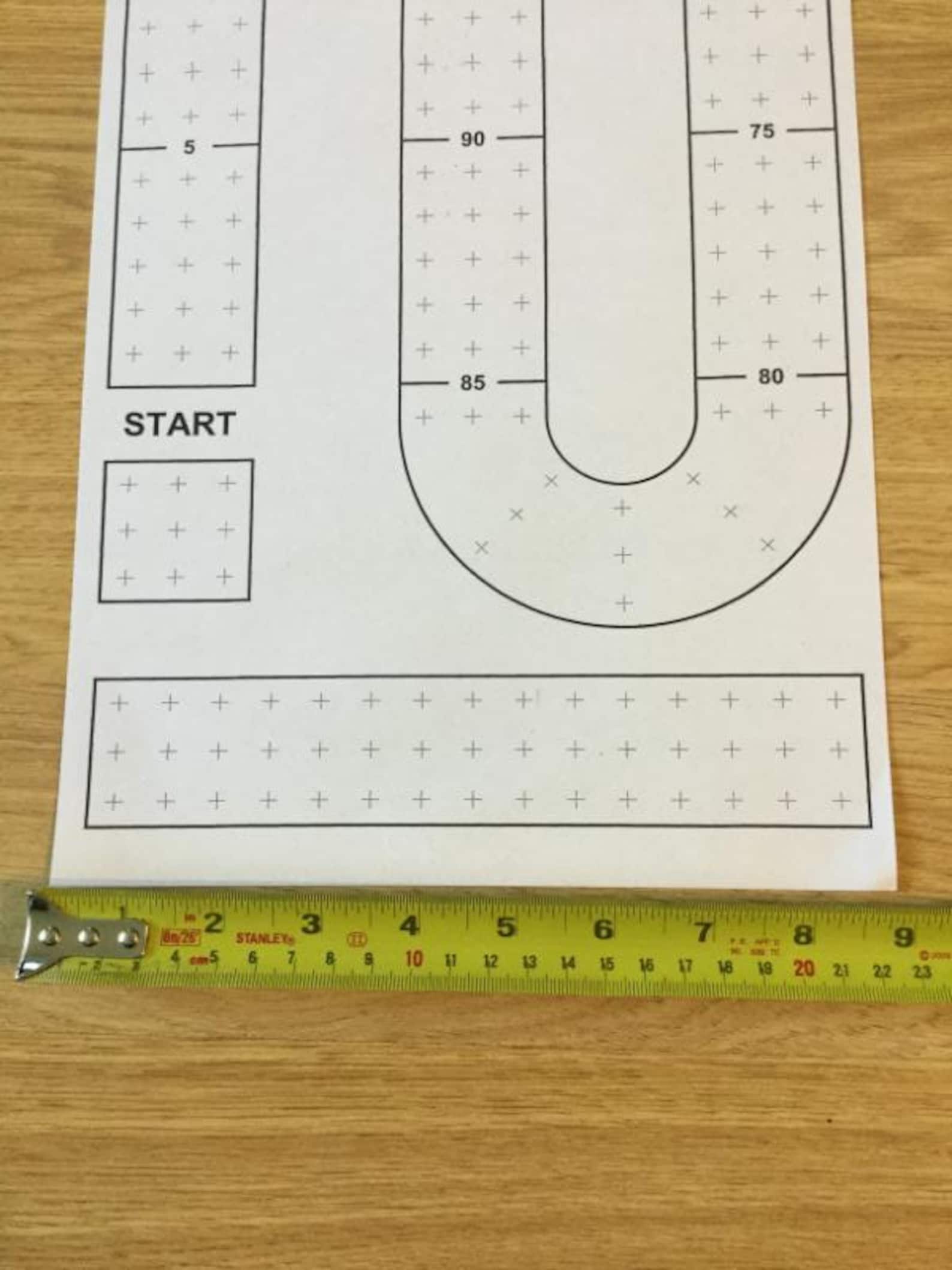 free-printable-cribbage-board-template