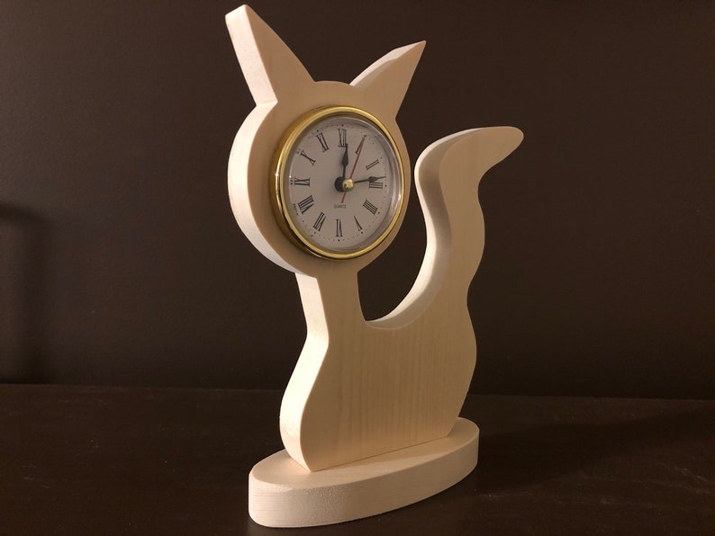 Cat O Clock Scroll Saw Pattern Etsy
