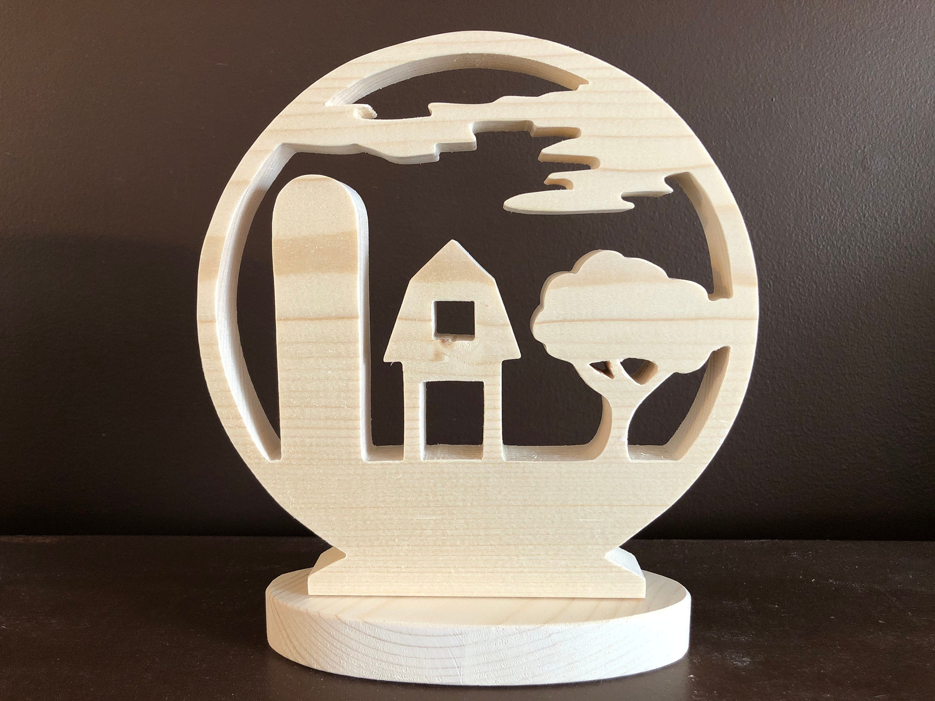 Farm Yard Scroll Saw Pattern Etsy