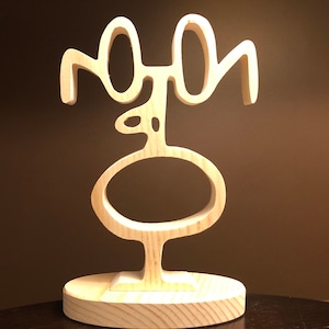 Mr. Glasses Scroll Saw Pattern