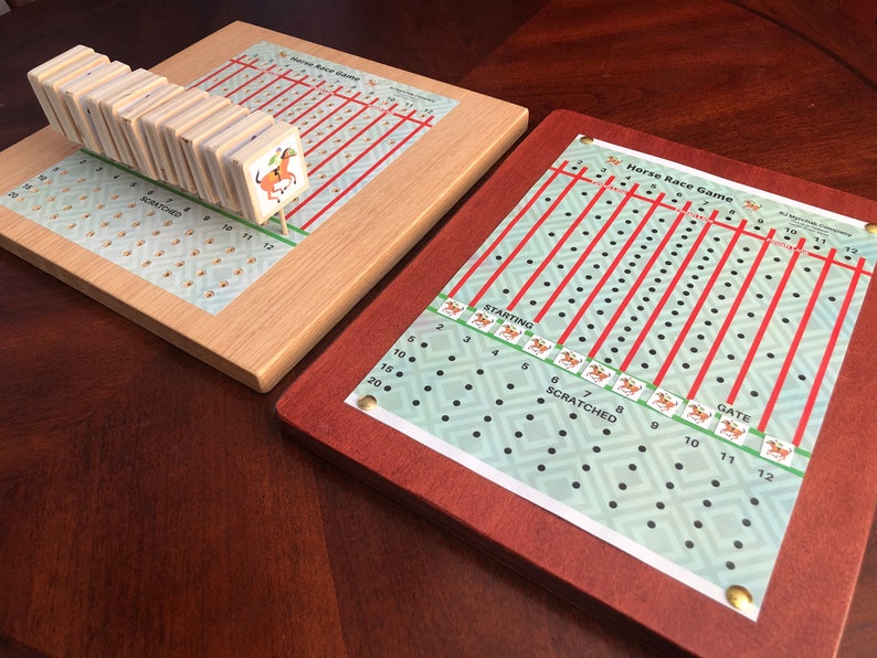 horse-race-board-game-template-etsy