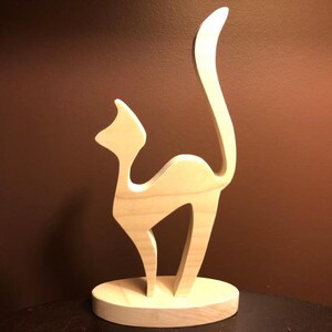 3 Wooden Cats Scroll Saw Patterns Etsy