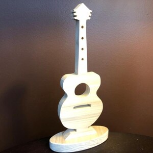Wood Guitar Scroll Saw Pattern - Etsy Canada