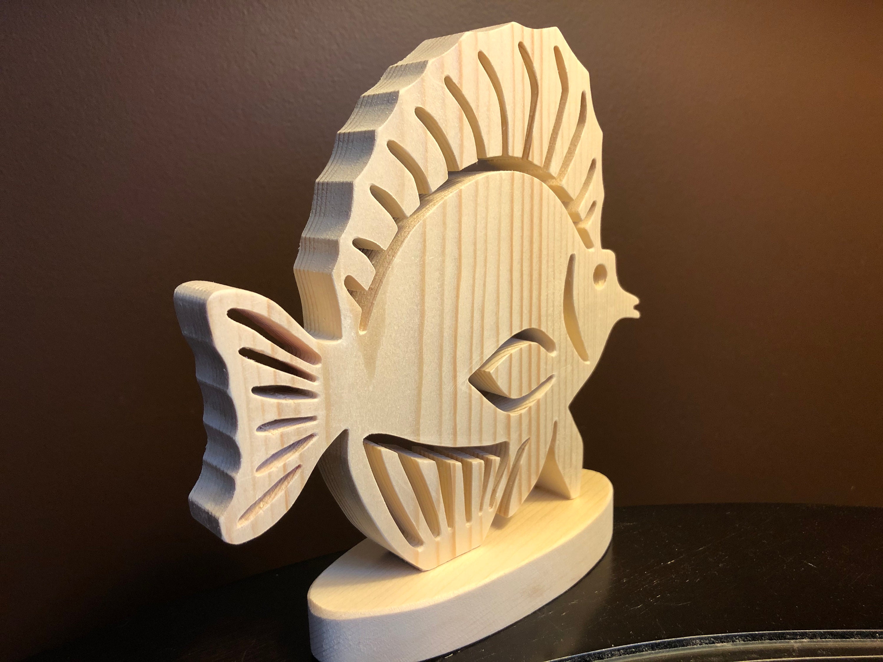 Wood Fish 3 Scroll Saw Pattern Etsy Canada