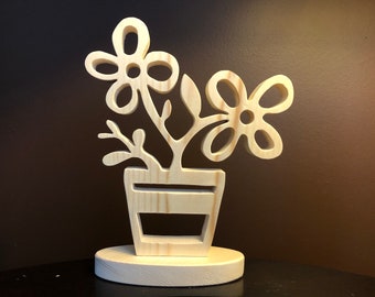 Wood Flowers Scroll Saw Pattern
