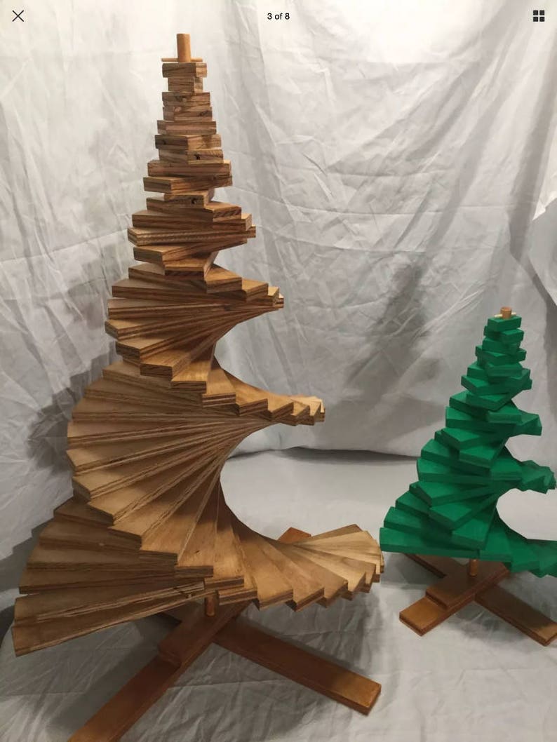 Wooden Christmas Tree Plans - Etsy