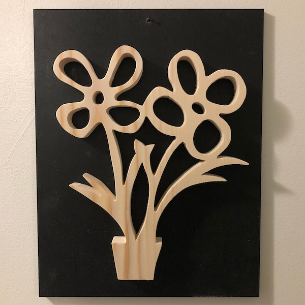 Scroll Saw Flowers - Etsy