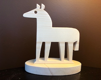 Wood Abstract Horse Scroll Saw Pattern