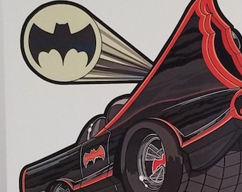 1966 Batmobile 2 11x17 - Etsy