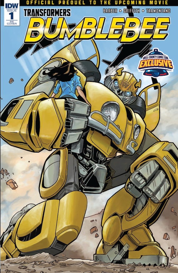 Transformers Bumblebee Issue No 1 Exclusive Variant Etsy
