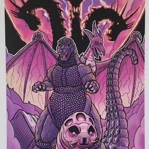Godzilla 90s - 11x17
