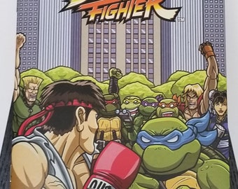 TMNT vs Street Fighter - Issue No 1 Retail Exclusive Variant