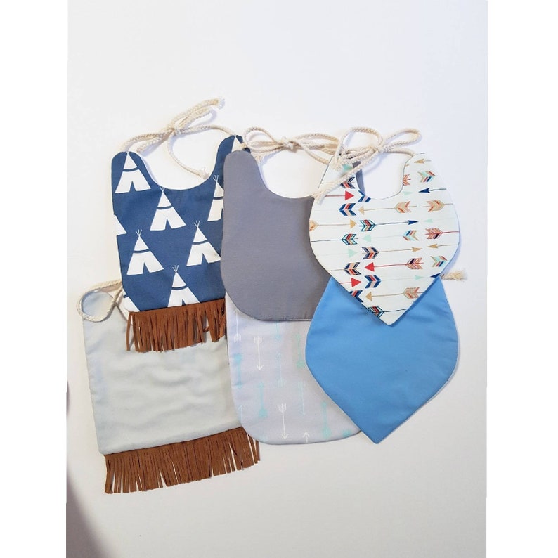 Aztec bib baby bib Gender neutral