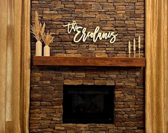 Last Name Wood Wedding Sign, Custom Wood Last Name Sign, Family Name Sign, Wedding Gift