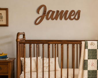 Custom Nursery Wood Name Sign for Baby Shower Gift or Personalized Nursery Decor, Kids 90s throwback theme nursery deocr