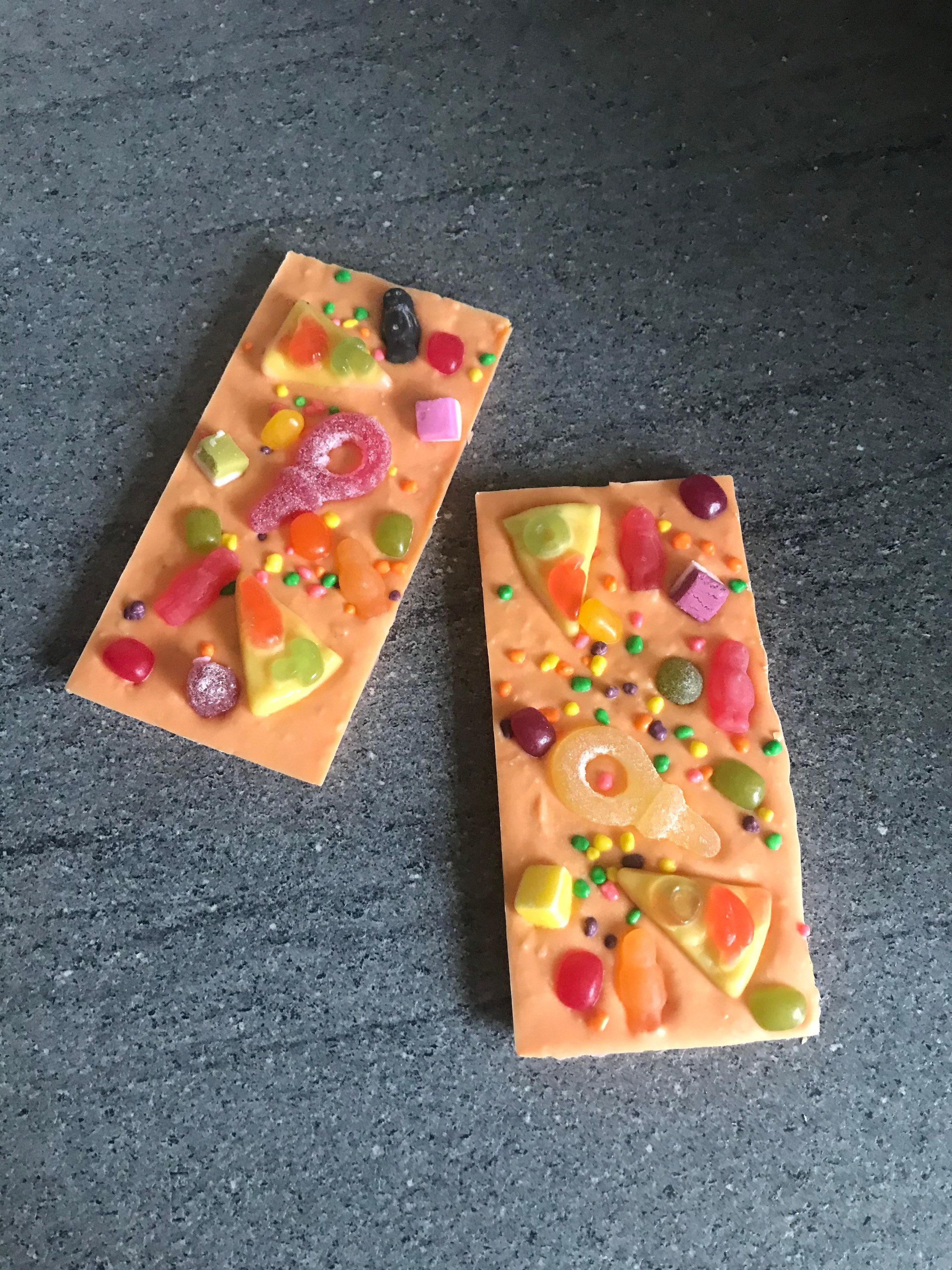 Orange Popping Candy Chocolate Bar Chocolate Bar Popping Etsy UK