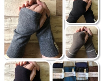 MENS 100% Cashmere Gloves (large)