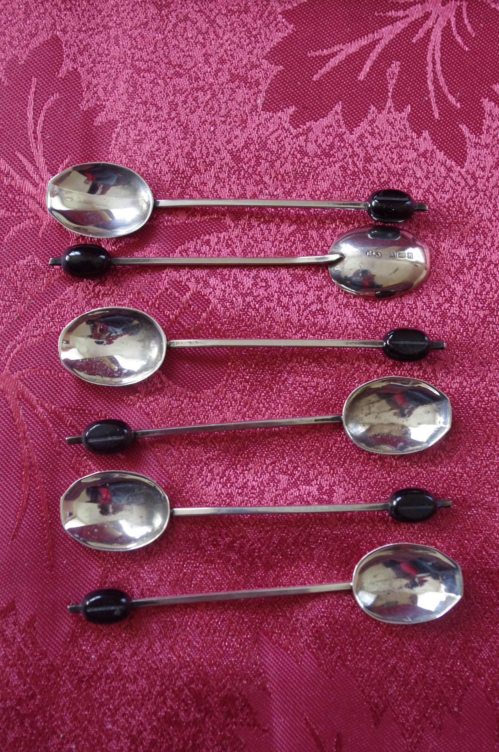 20s SILVER Mocca Spoon Art Deco Espresso Spoon Silver Etsy