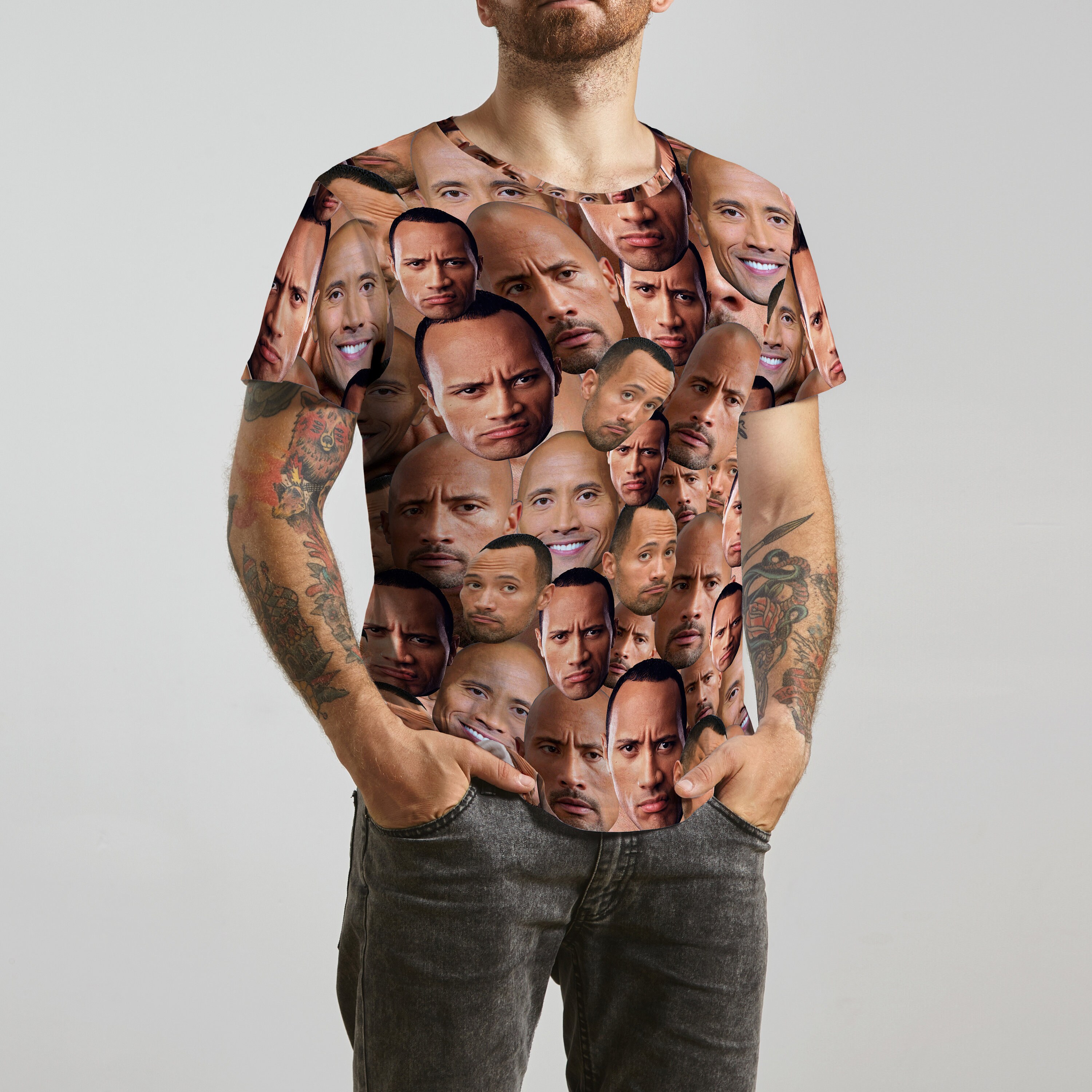 get a piece of the rock t shirt