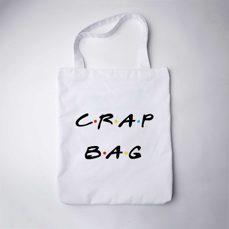 Crap Bag Tumblr Bag Personalized Gift Shoulder Bag Tote Bag Etsy