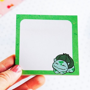 Bulbizarre pense-bête inspiré des Pokémon