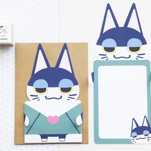 Carte perforante Animal Crossing