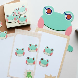 Pacote de adesivos Lily (5 adesivos) Animal Crossing - Vinil
