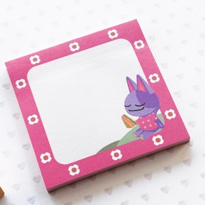 Bob Sticky Note zainspirowany Animal Crossing